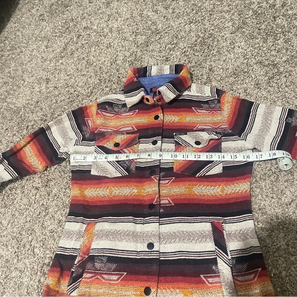 Aztec button down shacket - Picture 5 of 5